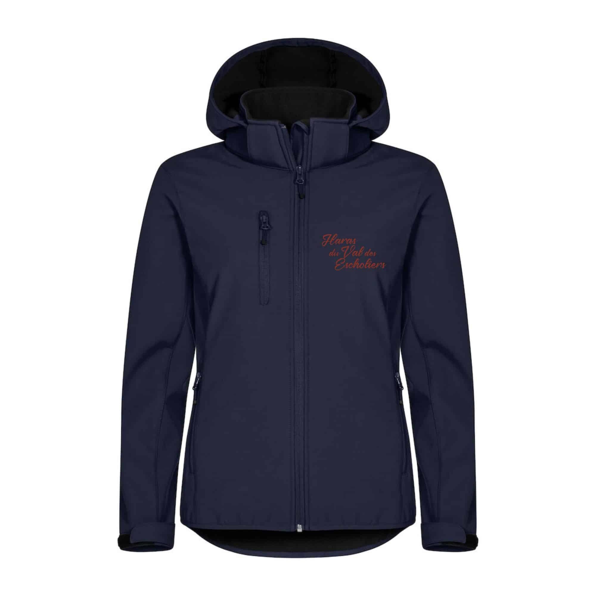 SOFTSHELL "Classic" (femme) - Haras du val des escholiers - Navy - 0200917