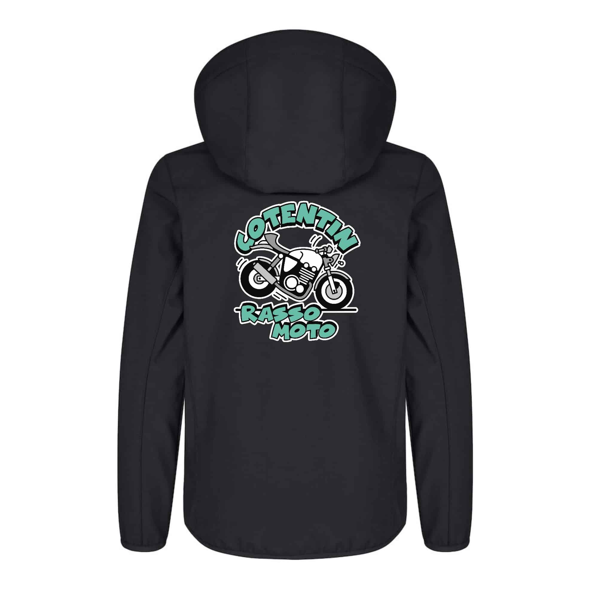 SOFTSHELL "Classic" (enfant) - Cotentin Rasso Moto - Noir - 0200909 – Image 3