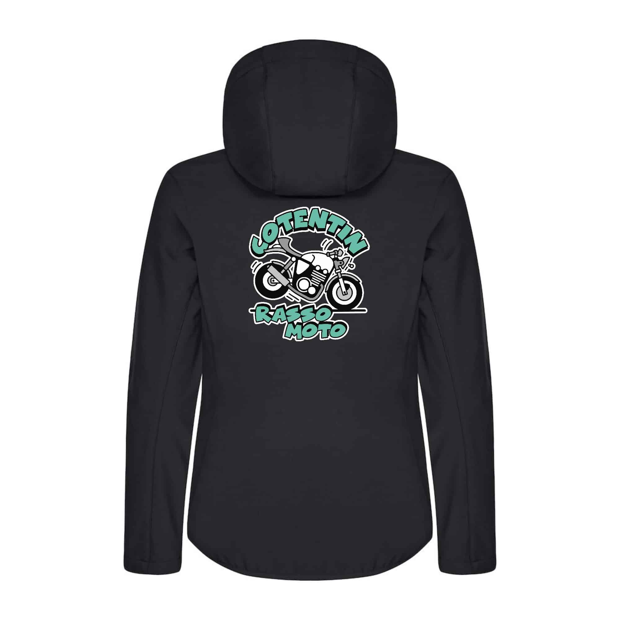 SOFTSHELL "Classic" (femme) - Cotentin Rasso Moto - Noir - 0200917 – Image 3