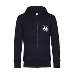 SWEAT ZIPPÉ (enfant) - Ecurie – Elevage d’Elphe – Navy - K455