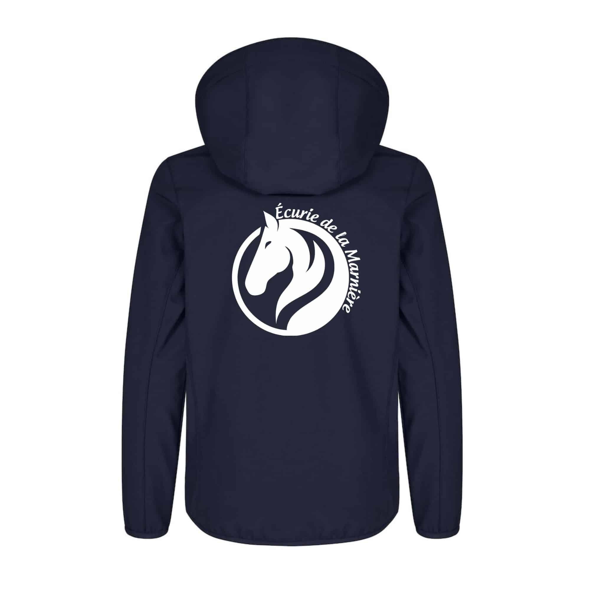 SOFTSHELL "Classic" (enfant) - Ecurie de la Marnière - Navy - 0200909 – Image 3