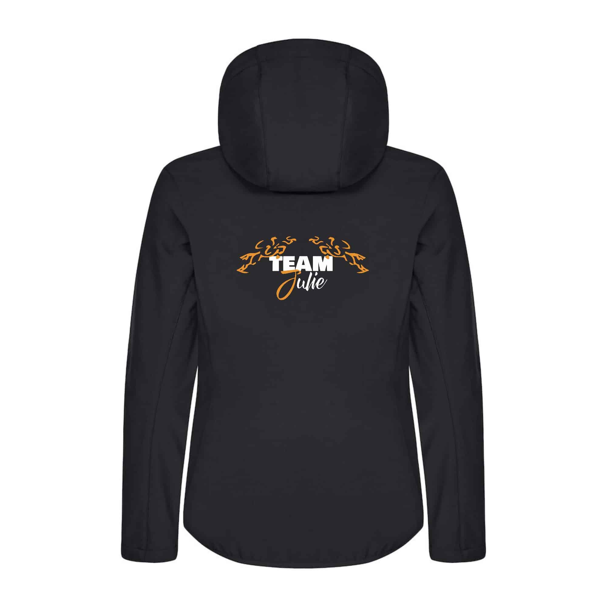 SOFTSHELL "Classic" (femme) - Poney Club Team Julie - Noir - 0200917 – Image 3
