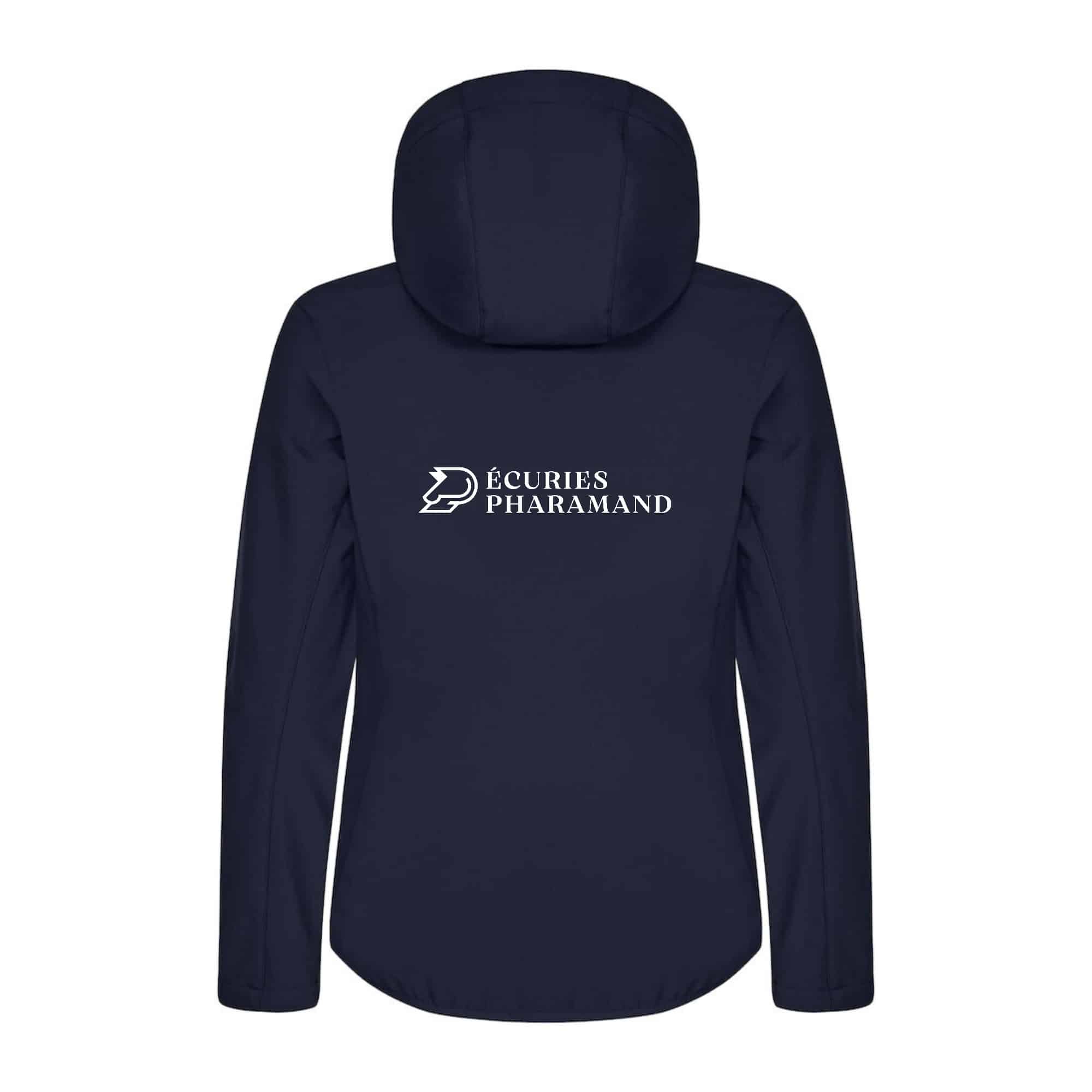 SOFTSHELL "Classic" (femme) - Ecuries Pharamand - Navy - 0200917 – Image 3