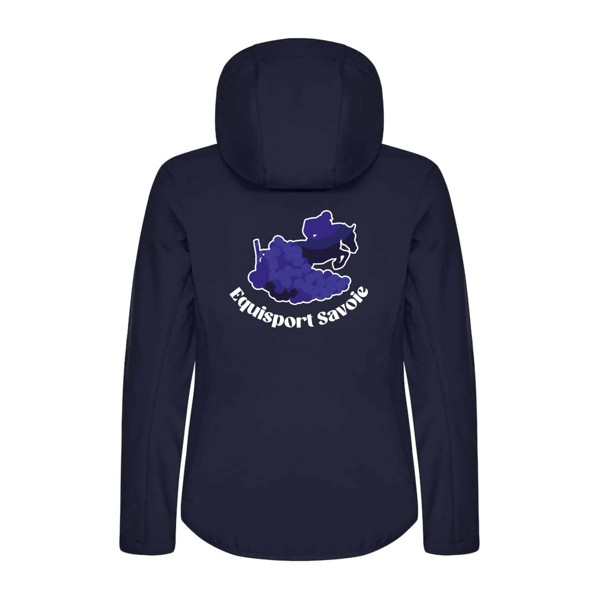 SOFTSHELL "Classic" (femme) - EQUISPORT SAVOIE - Navy - 0200917 – Image 3