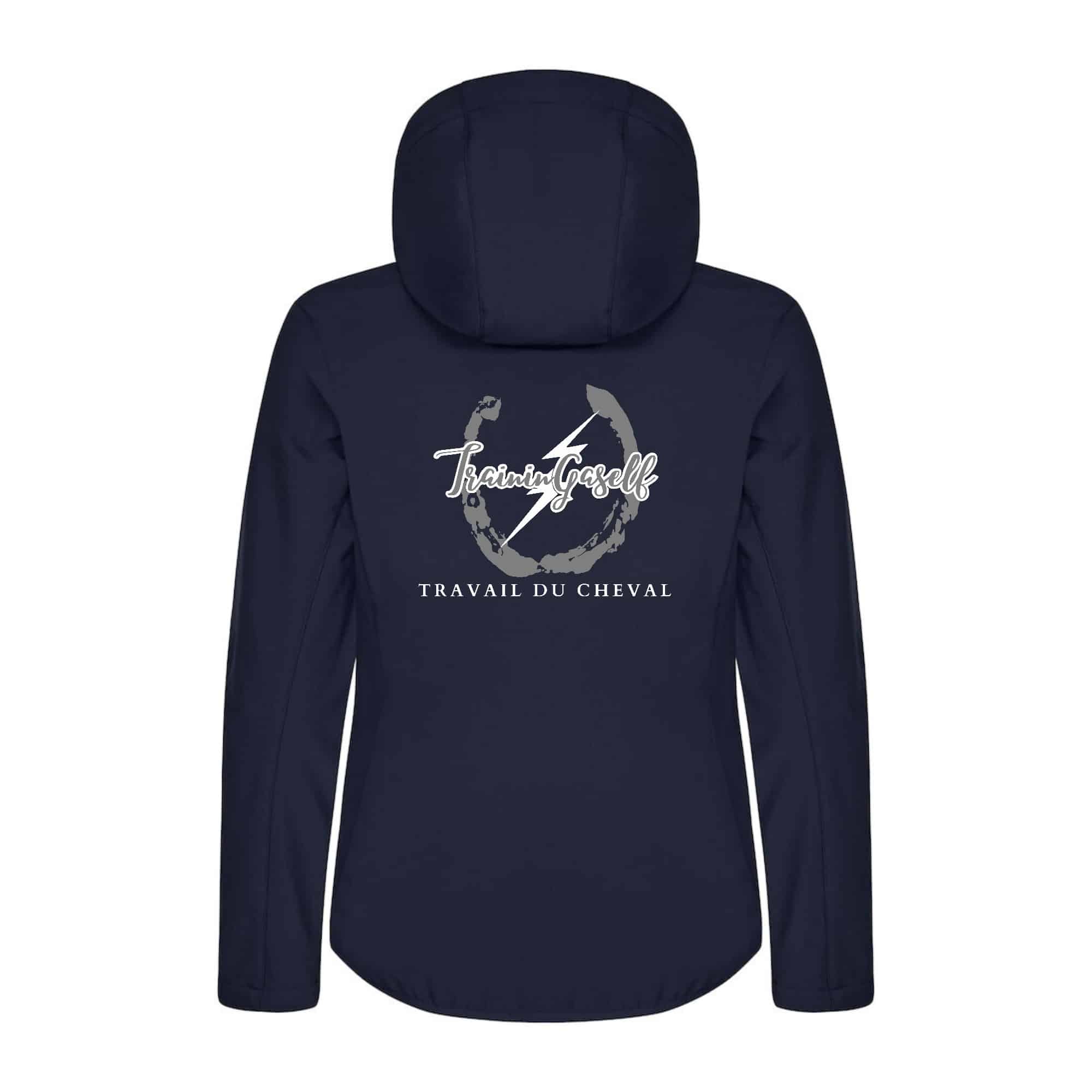 SOFTSHELL "Classic" (femme) - TraininGaself - Navy - 0200917 – Image 3