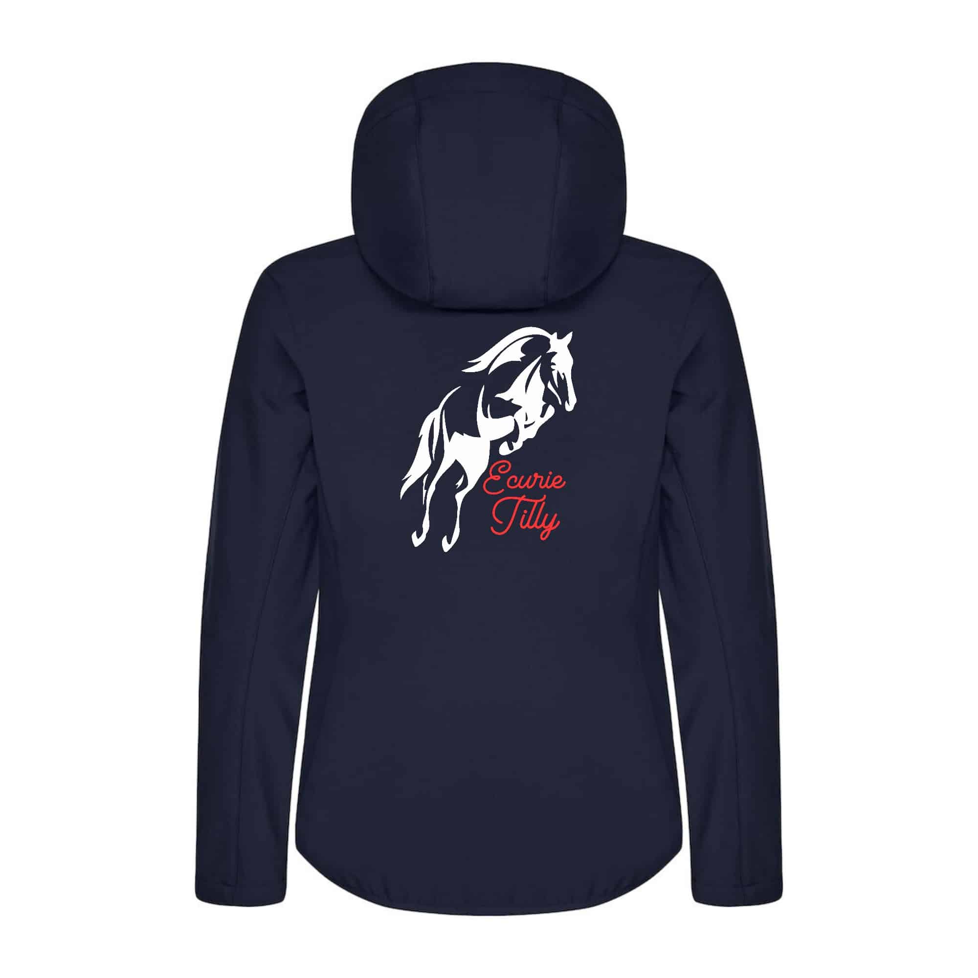 SOFTSHELL "Classic" (femme) - Ecurie TILLY - Navy - 0200917 – Image 3