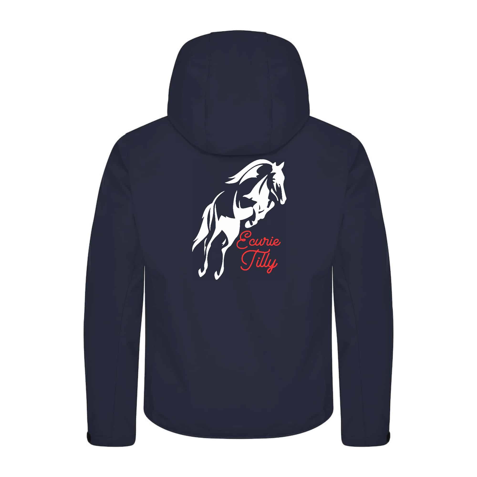 SOFTSHELL "Classic" (homme) - Ecurie TILLY - Navy - 0200912 – Image 3