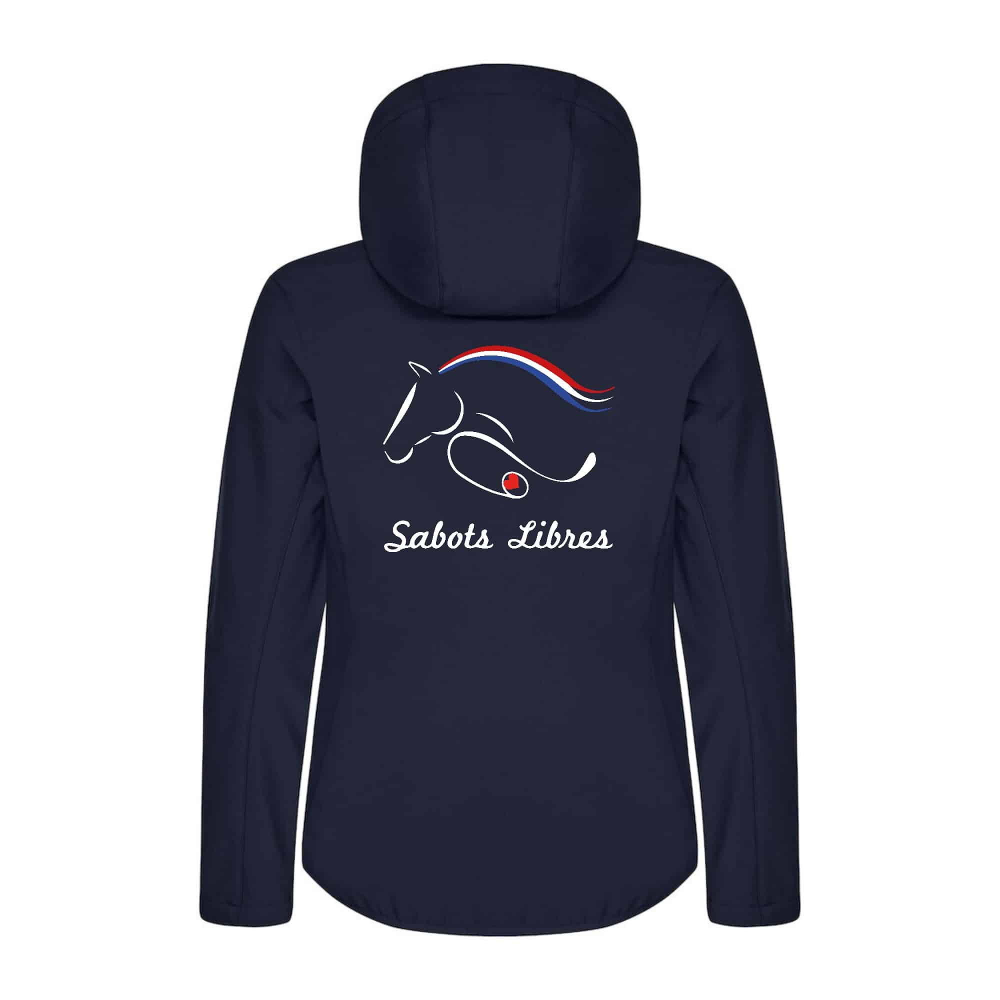 SOFTSHELL "Classic" (femme) – Ecurie active Sabots Libres - Navy - 0200917 – Image 3