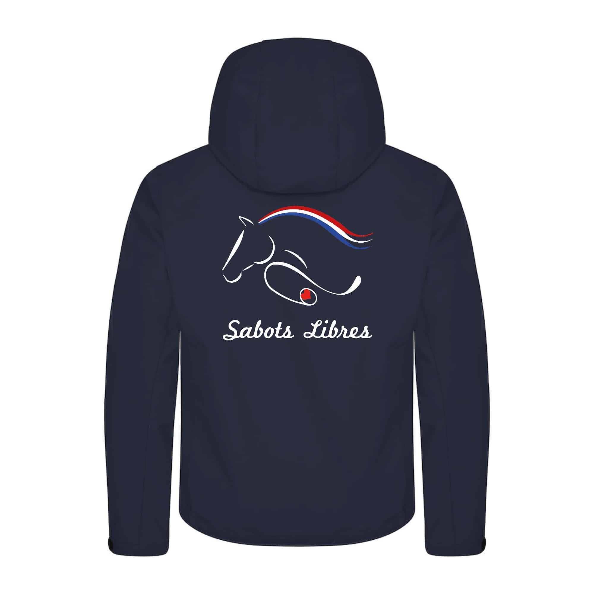 SOFTSHELL "Classic" (homme) - Ecurie active Sabots Libres - Navy - 0200912 – Image 3