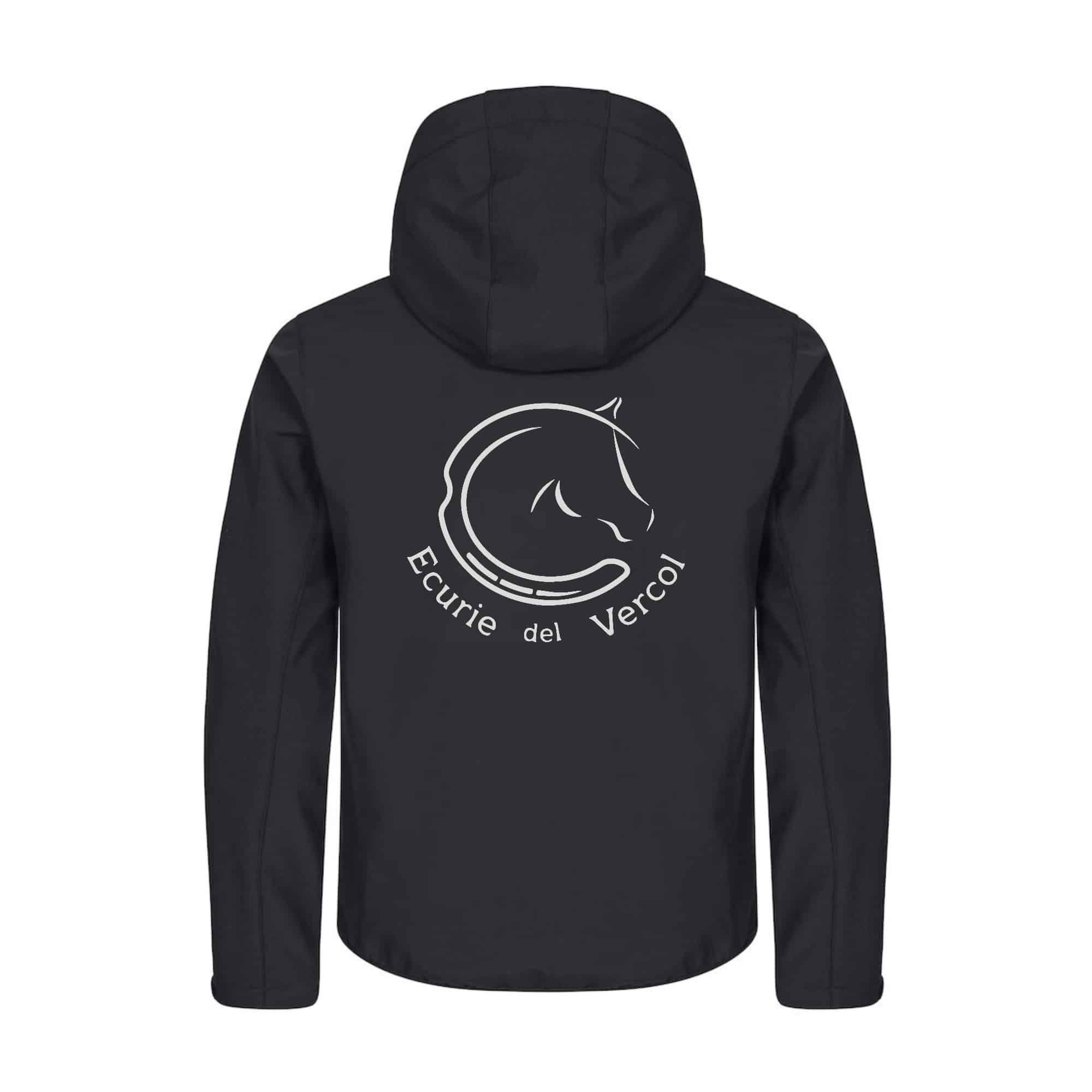 SOFTSHELL "Classic" (homme) - Ecurie del Vercol - Noir - 0200912 – Image 3