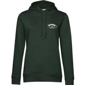 SWEAT A CAPUCHE (femme) – Confi'Danse Équine - Vert Foret - BCW34B