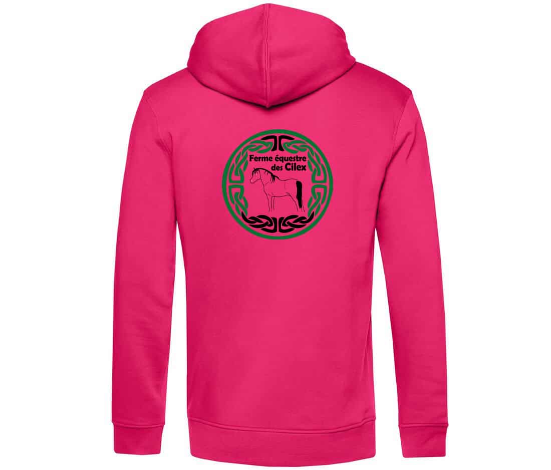 SWEAT A CAPUCHE (homme) - Ferme Equestre des Cilex - BCU33B – Image 9