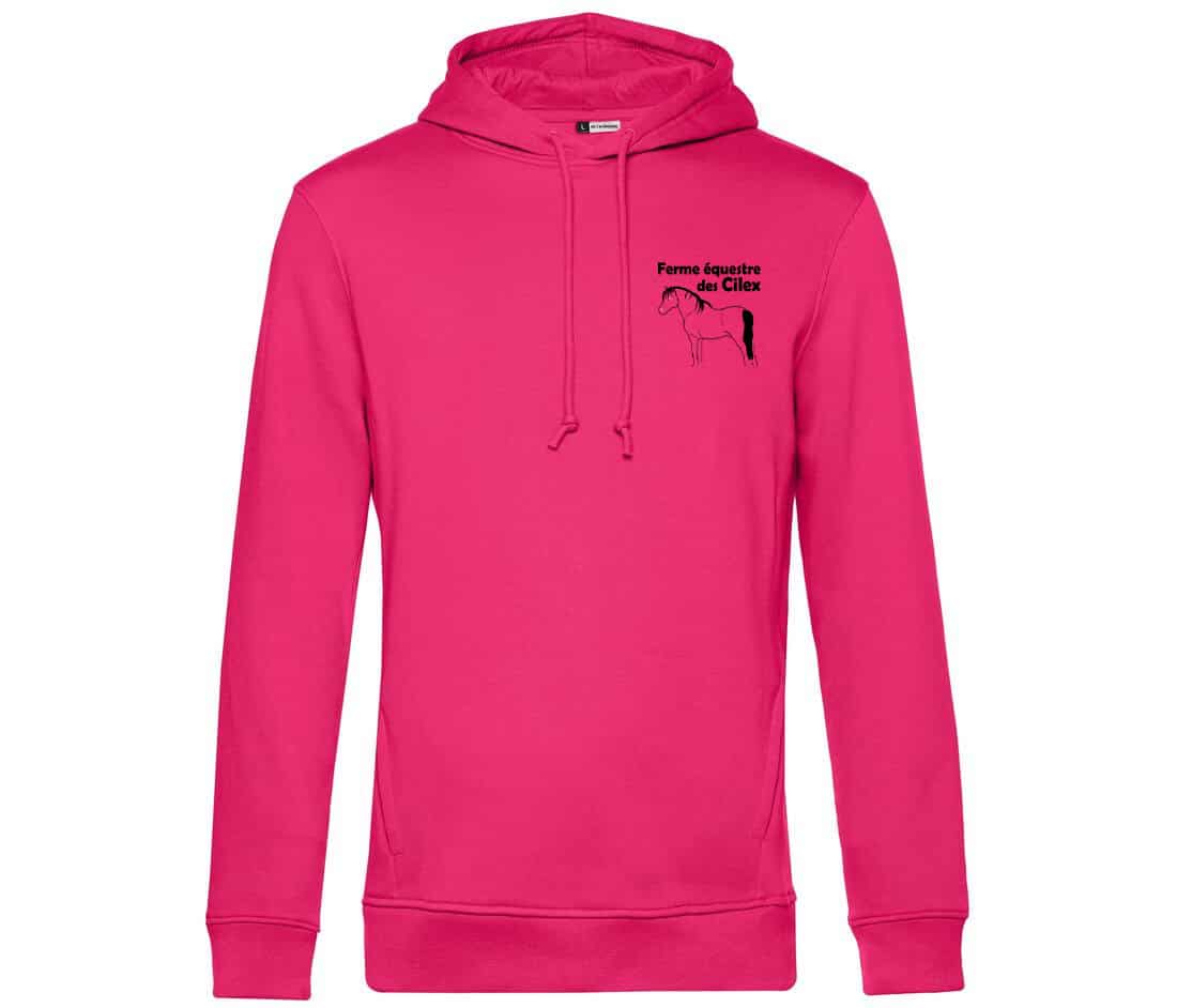 SWEAT A CAPUCHE (homme) - Ferme Equestre des Cilex - BCU33B