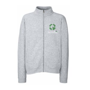 SWEAT ZIPPE SANS CAPUCHE (femme) - Les Ecuries des Trèfles - Noir - SC366