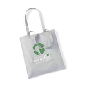 TOTE BAG - Les Ecuries des Trèfles - Gris chiné - WM101