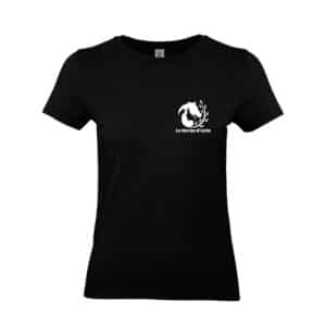 T-SHIRT (femme) - Le Haras d'Usta - Noir - BC04T
