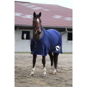 Chemise polaire EQUITHÈME Classique - Le Haras d'Usta - Navy - 400546