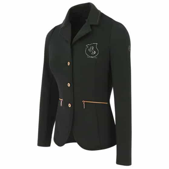 Veste de concours EQUITHÈME Athens (Femme) - Tamara Équitation – Noir - 988473