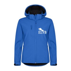 SOFTSHELL "Classic" (femme) - Écuries de la Ville au Bois - Bleu roi - 0200917
