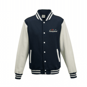 Blouson Teddy (unisexe) - Poneyland de Thiais – Navy - JH043