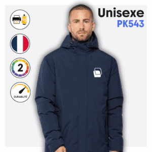 PARKA (unisexe) – amicale sapeurs pompiers Vaugneray – Noir – PK543