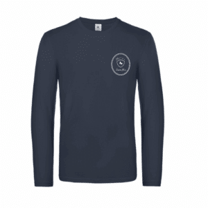 T-SHIRT manche longue (homme) -  Haras Saint Yves – Navy - BC07T