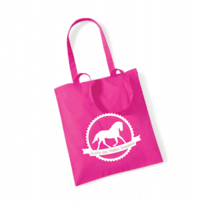 TOTE BAG - Écurie des petites fontaines - Fushia - WM101