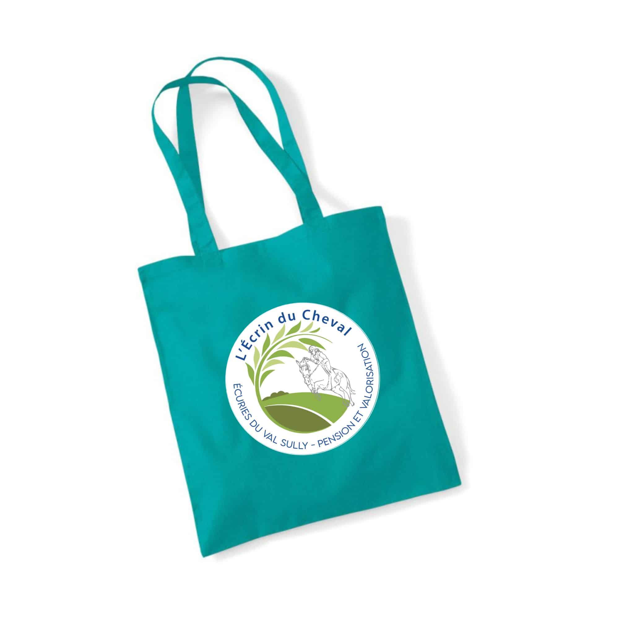TOTE BAG - L’Ecrin du Cheval - Emeraude - WM101