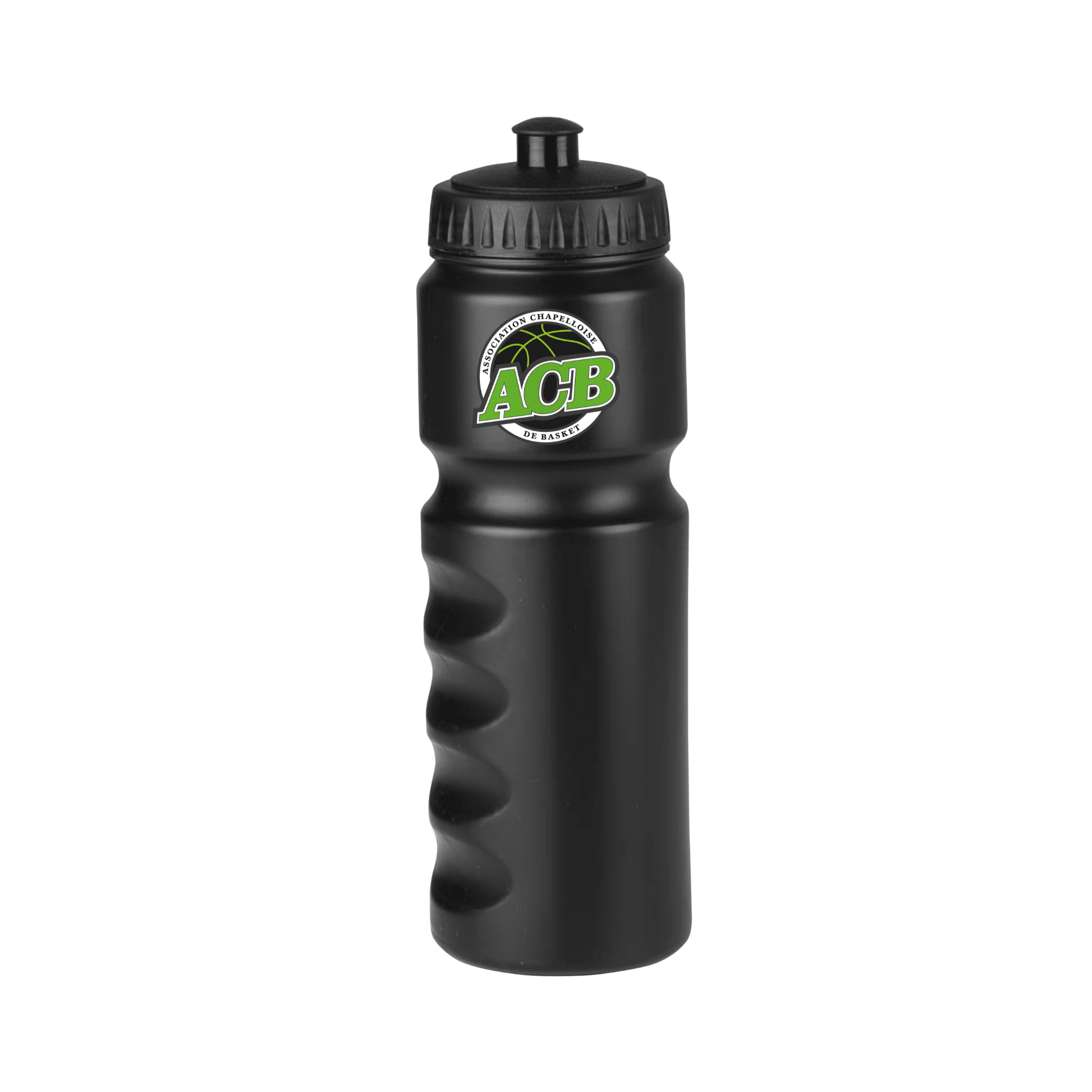 GOURDE DE SPORT 500ML - ACB La Chapelle – Noir - KI3119 – Image 2