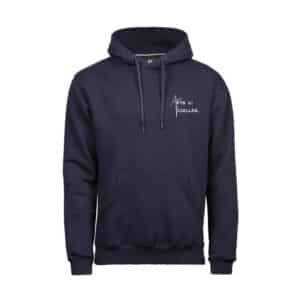 SWEAT A CAPUCHE (Femme) - Arts et Ficelles – Navy - TJ5431