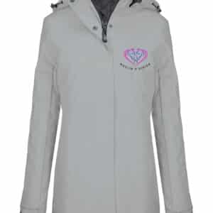 Parka (femme) - Centre Equestre du Moulin d’Airion - Gris chiné - K6108