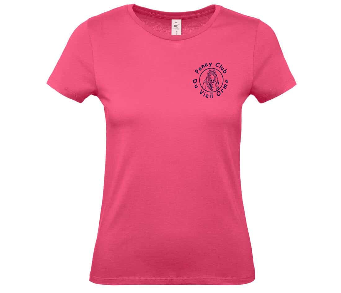 T-SHIRT (femme) - Poney club du vieil orme - BC04T
