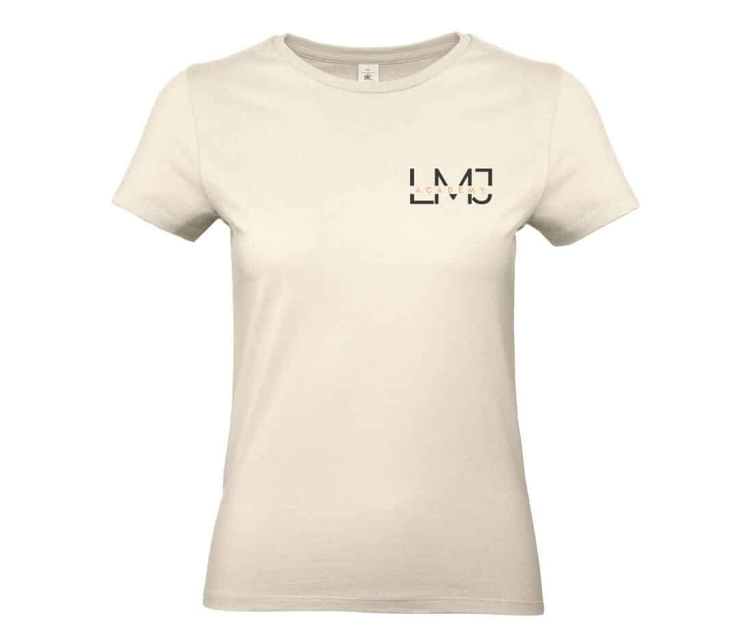 T-SHIRT (femme) - LMJ - Academy - Beige - BC04T