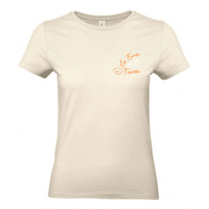 T-SHIRT (femme) - les Ecuries d'Emportier - Beige - BC04T