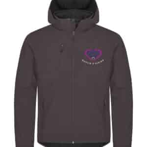 SOFTSHELL "Classic" (homme) - Centre Equestre du Moulin d’Airion - Gris Anthracite - 0200912