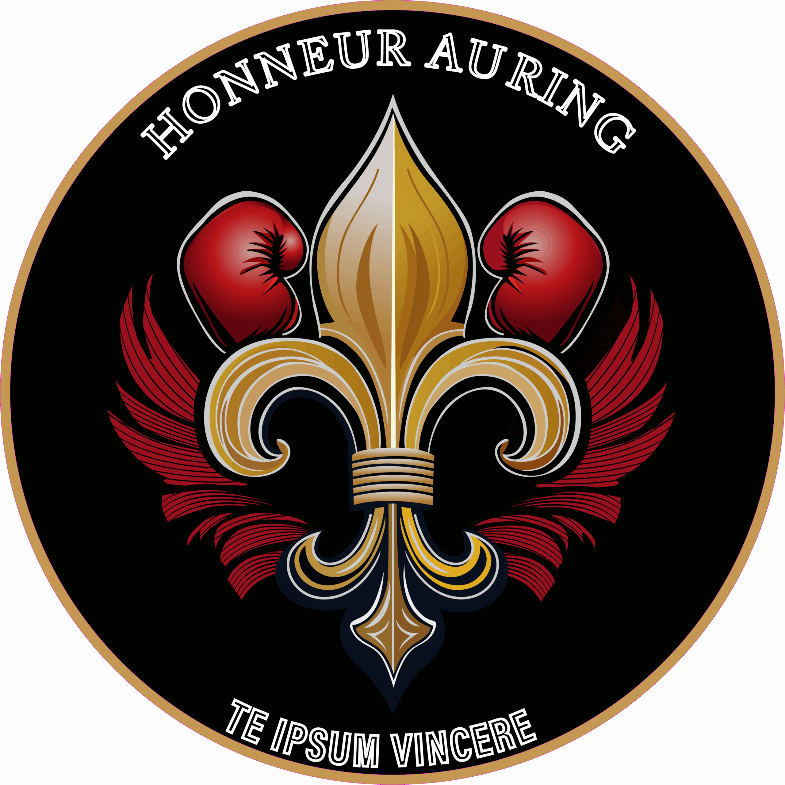 STICKER ROND - Honneur au Ring - STI001