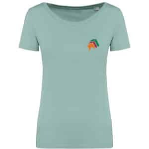 [COLLECTION CAPSULE]T-SHIRT (femme) - Brimbo Equitation - Sage - NS324