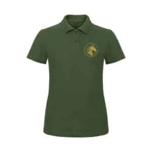 Polo premium (femme) - Le Domaine de l'Aube - Vert foret - BCW463