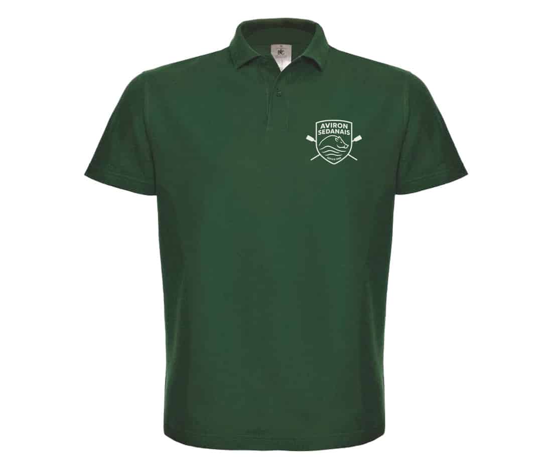 POLO (enfant) - Aviron Sedanais - Vert foret - BCK424