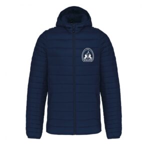 DOUDOUNE AVEC MANCHES ET CAPUCHE (homme) - AGAPE - Navy - K6110