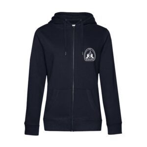 SWEAT ZIPPÉ (femme) - AGAPE - Navy - BCW03Q