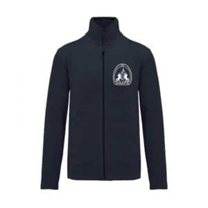 Veste micropolaire zippée (homme) – AGAPE - Navy – K911