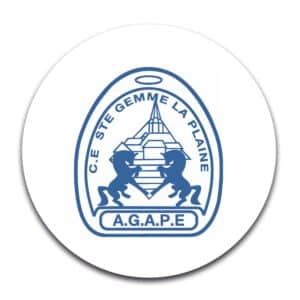 STICKER ROND - AGAPE - STI001