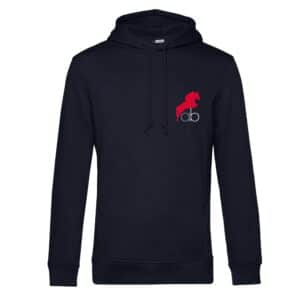 SWEAT A CAPUCHE (enfant) - ecurie anne bouyer - Navy - K477