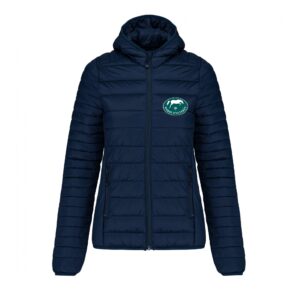 DOUDOUNE AVEC MANCHES ET CAPUCHE (femme) - Haras d'Antarès - Navy - K6111