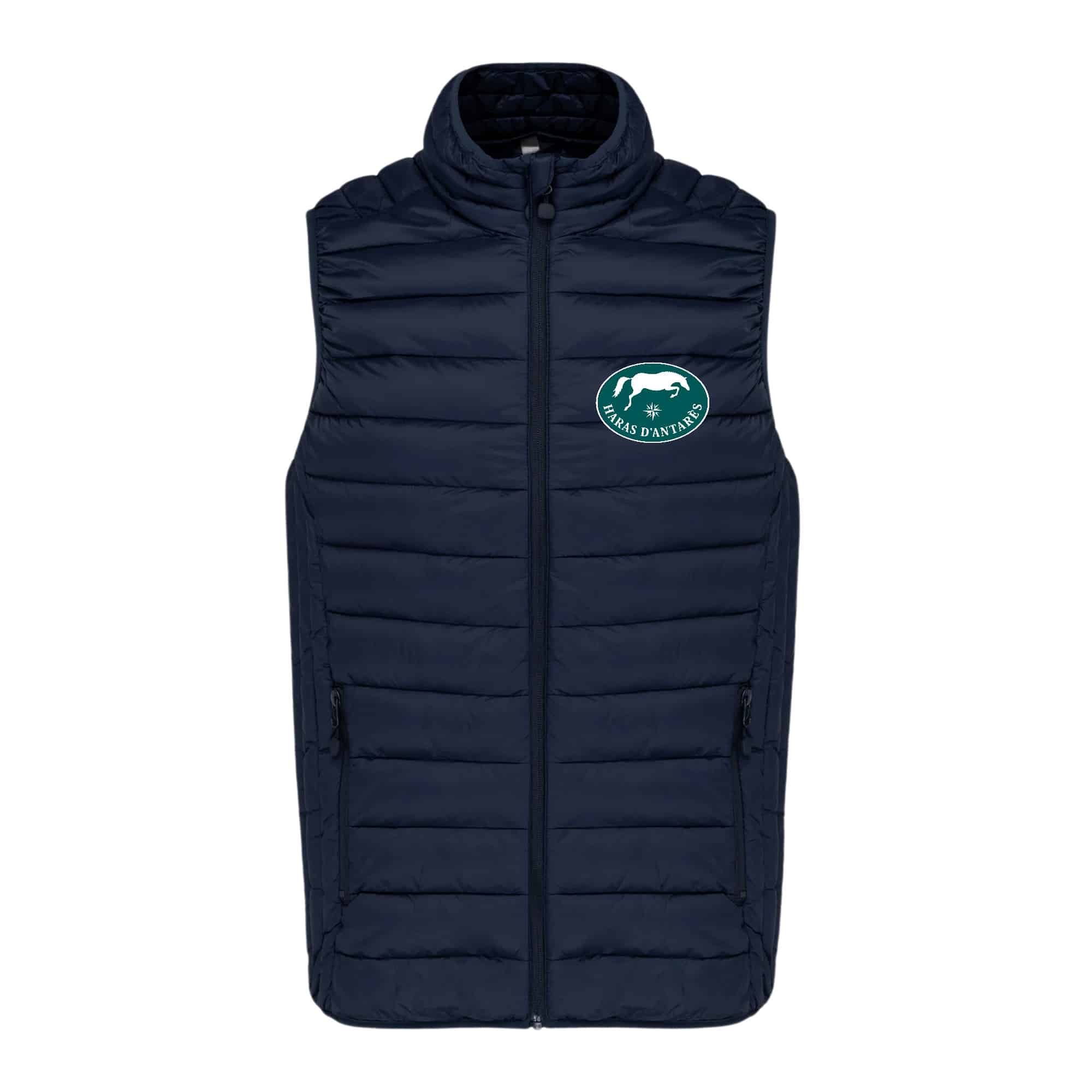 DOUDOUNE SANS MANCHES (enfant) - Haras d'Antarès - Navy - K6115