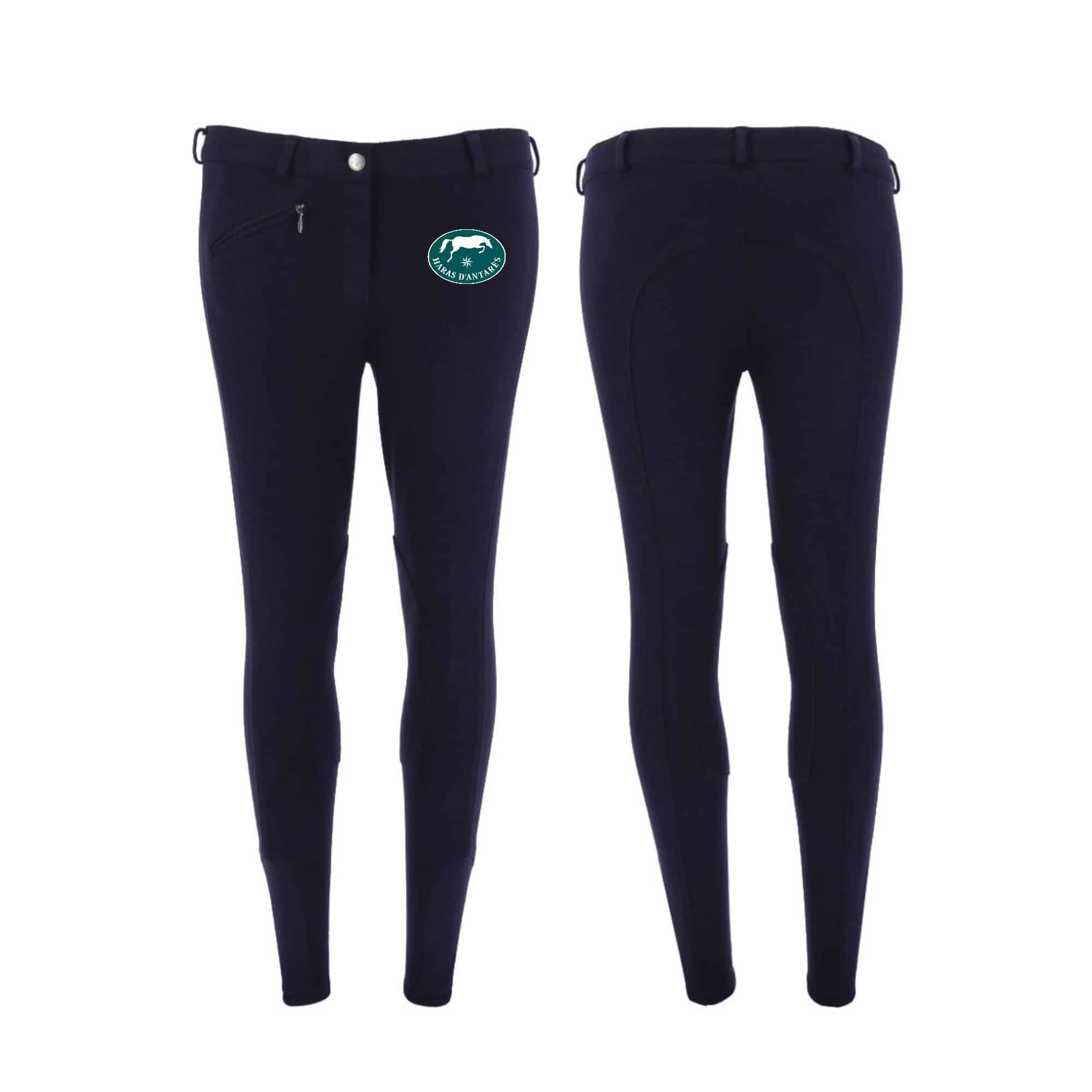 Pantalon d'équitation RIDING WORLD (enfant) - Haras d'Antarès - Navy - 989070