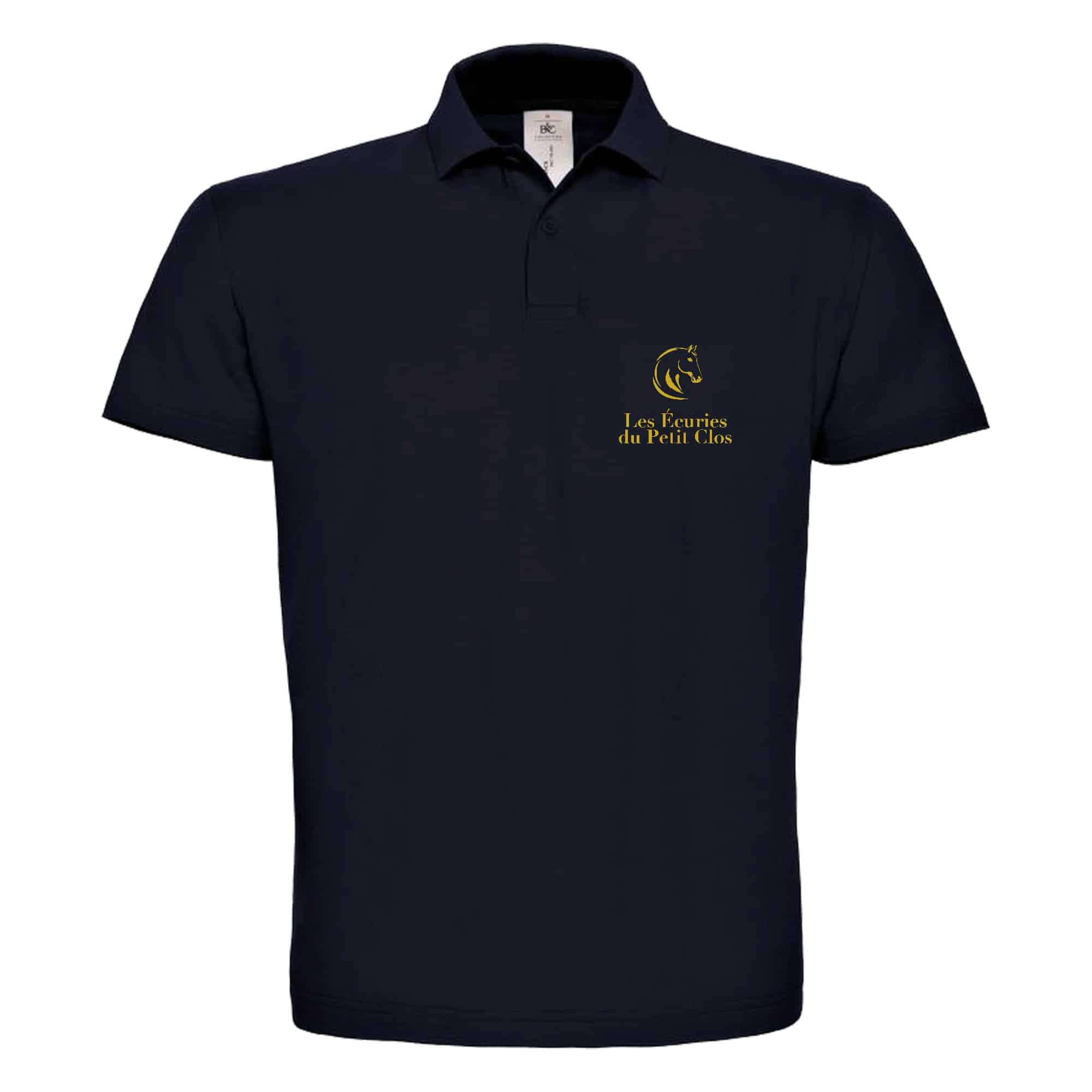 POLO (homme) - LES ECURIES DU PETIT CLOS - Navy - BCID1
