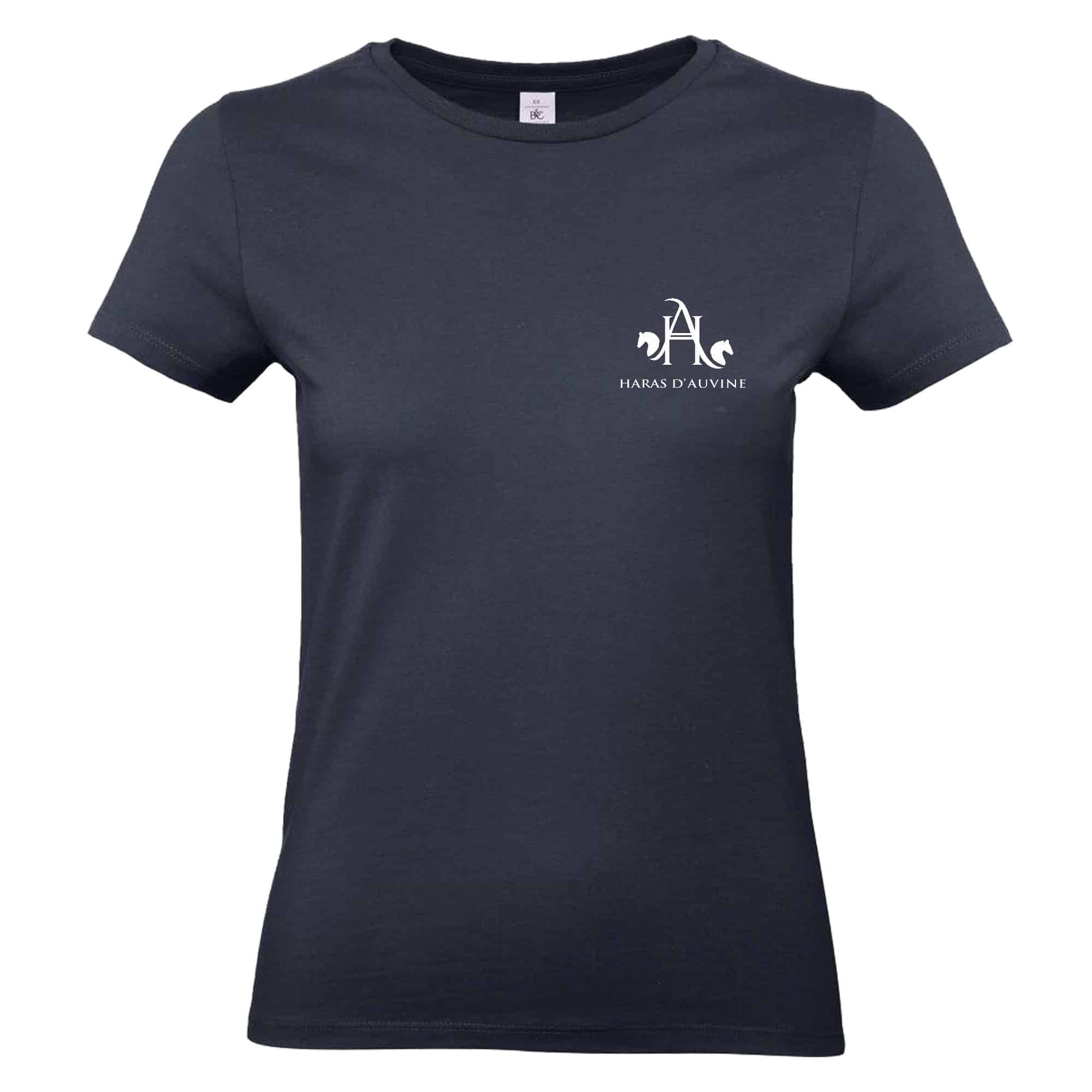 T-SHIRT (femme) - HARAS D'AUVINE - Navy - BC04T