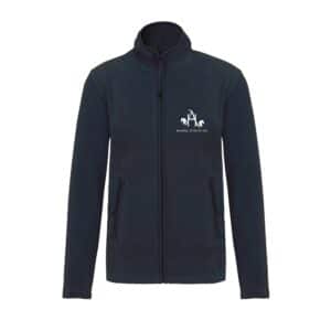 Veste micropolaire zippée (enfant) – HARAS D'AUVINE - Navy – K920